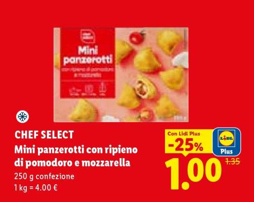Chef Select Mini panzerotti