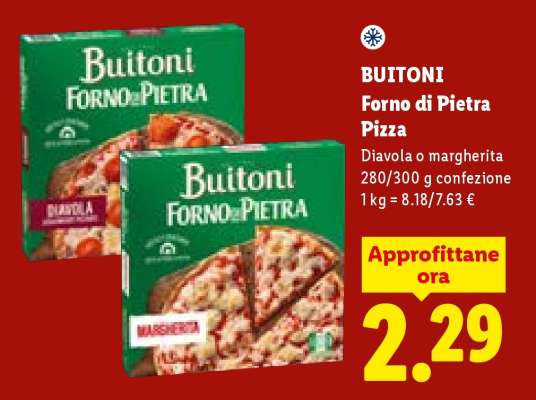 BUITONI Forno di Pietra Pizza