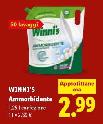 WINNI'S Ammorbidente