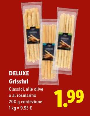 DELUXE Grissini