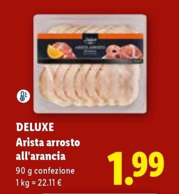 Deluxe Arista arrosto all'arancia
