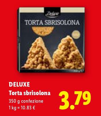 Deluxe Torta Sbrisolona