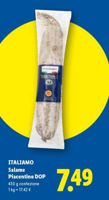 ITALIAMO Salame Piacentino DOP