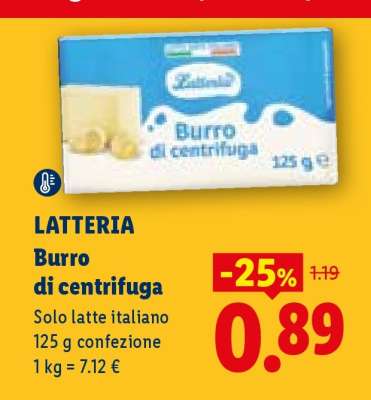 Latteria Burro di centrifuga