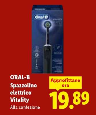 ORAL-B Spazzolino elettrico Vitality