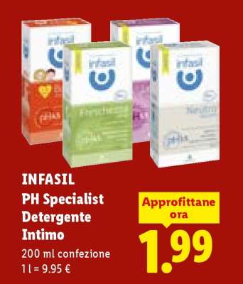 Infasil PH Specialist Detergente intimo