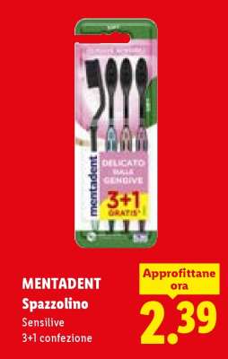 Mentadent Spazzolino
