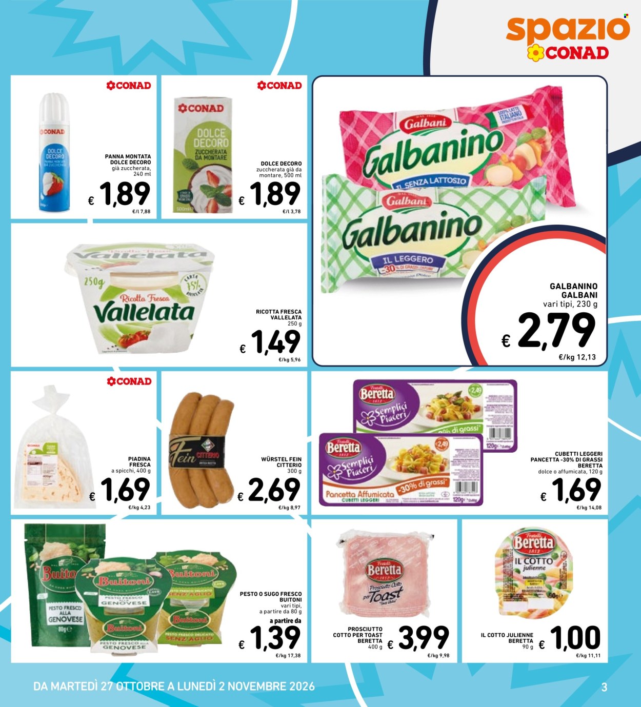 Volantino Conad - 27/10/2026 - 2/11/2026. Pagina 3