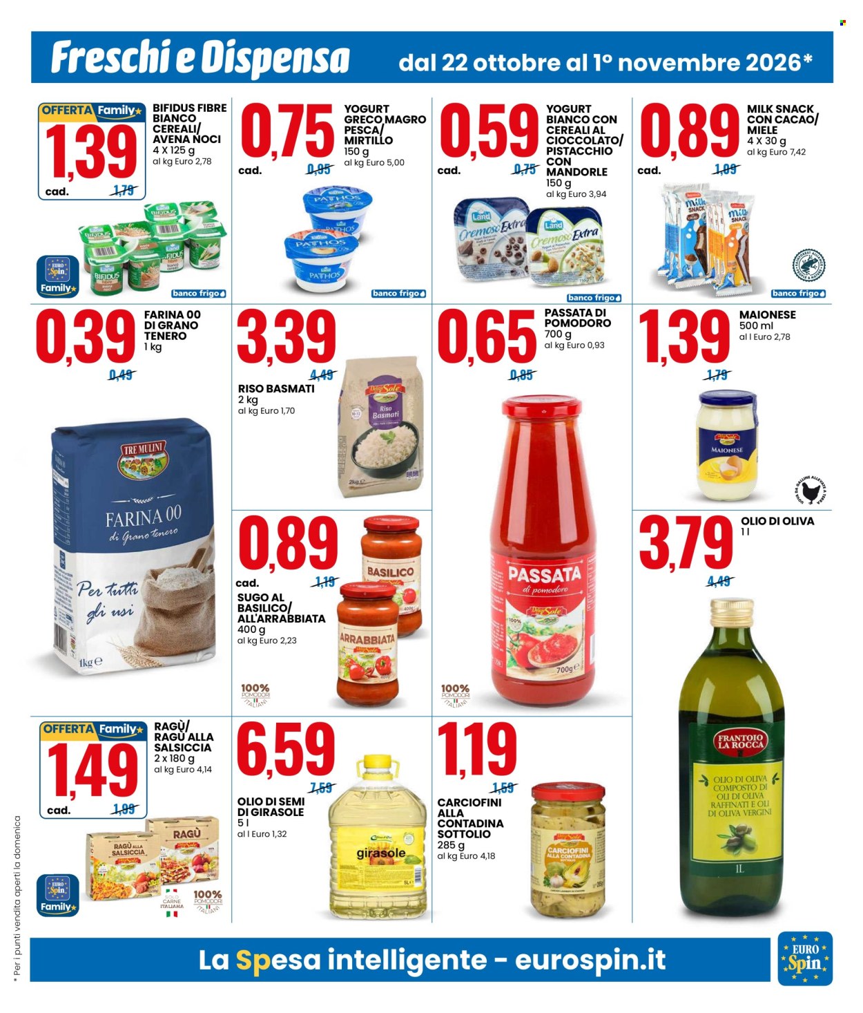 Volantino EuroSpin - 22/10/2026 - 1/11/2026. Pagina 3
