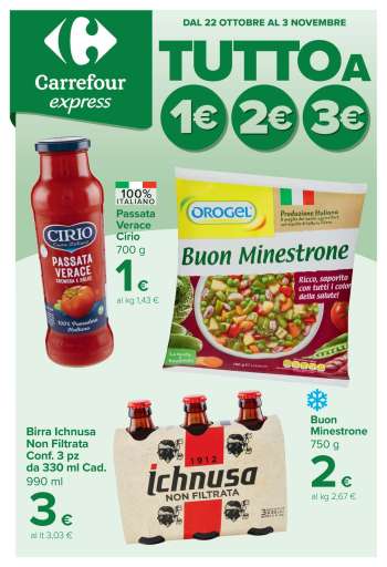 Volantino Carrefour - 20/10/2026 - 3/11/2026.