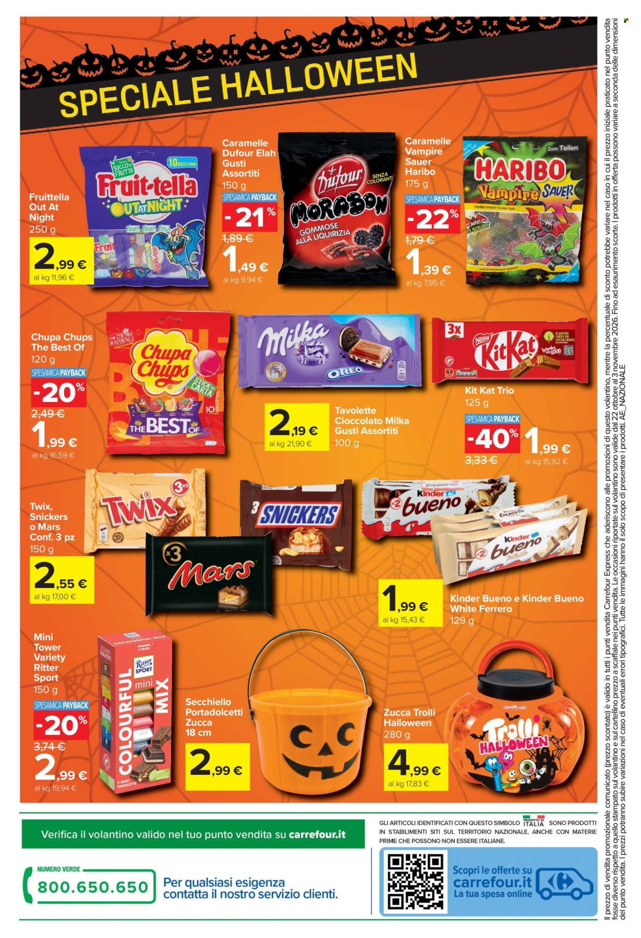Volantino Carrefour - 20/10/2026 - 3/11/2026. Pagina 24