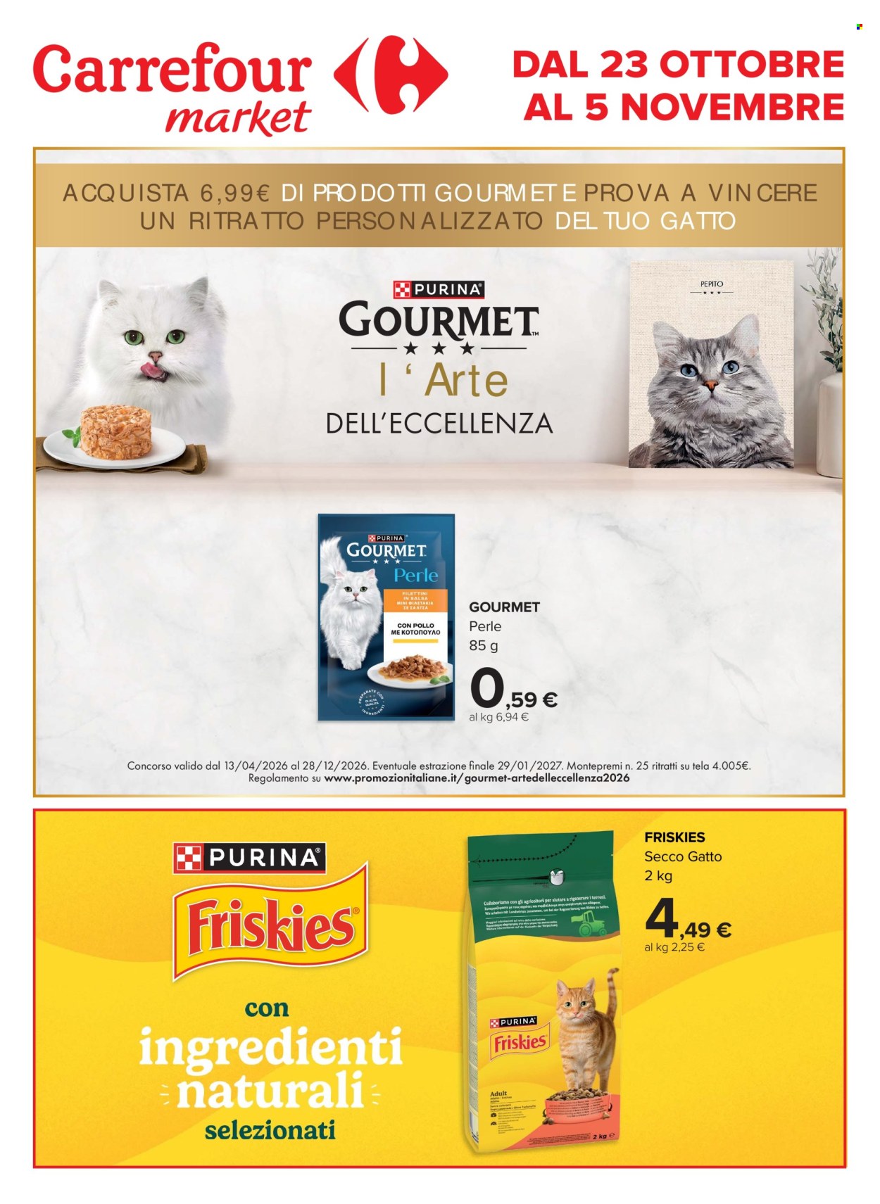 Volantino Carrefour - 23/10/2026 - 5/11/2026. Pagina 1
