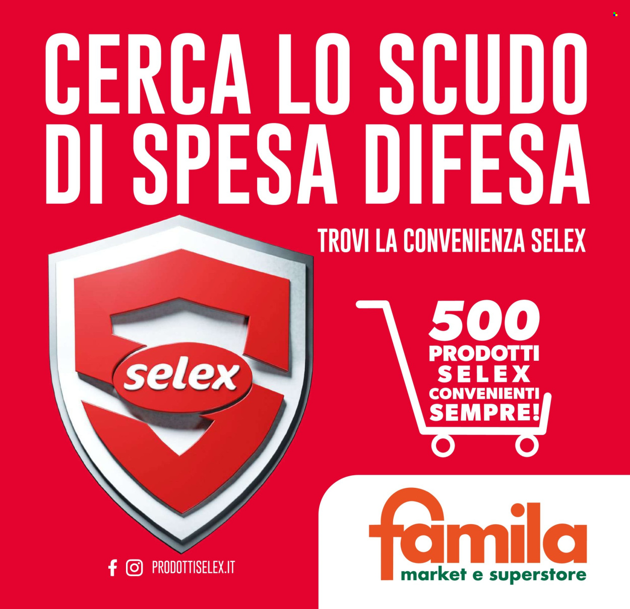 Volantino Famila - 8/10/2026 - 10/2/2027. Pagina 1