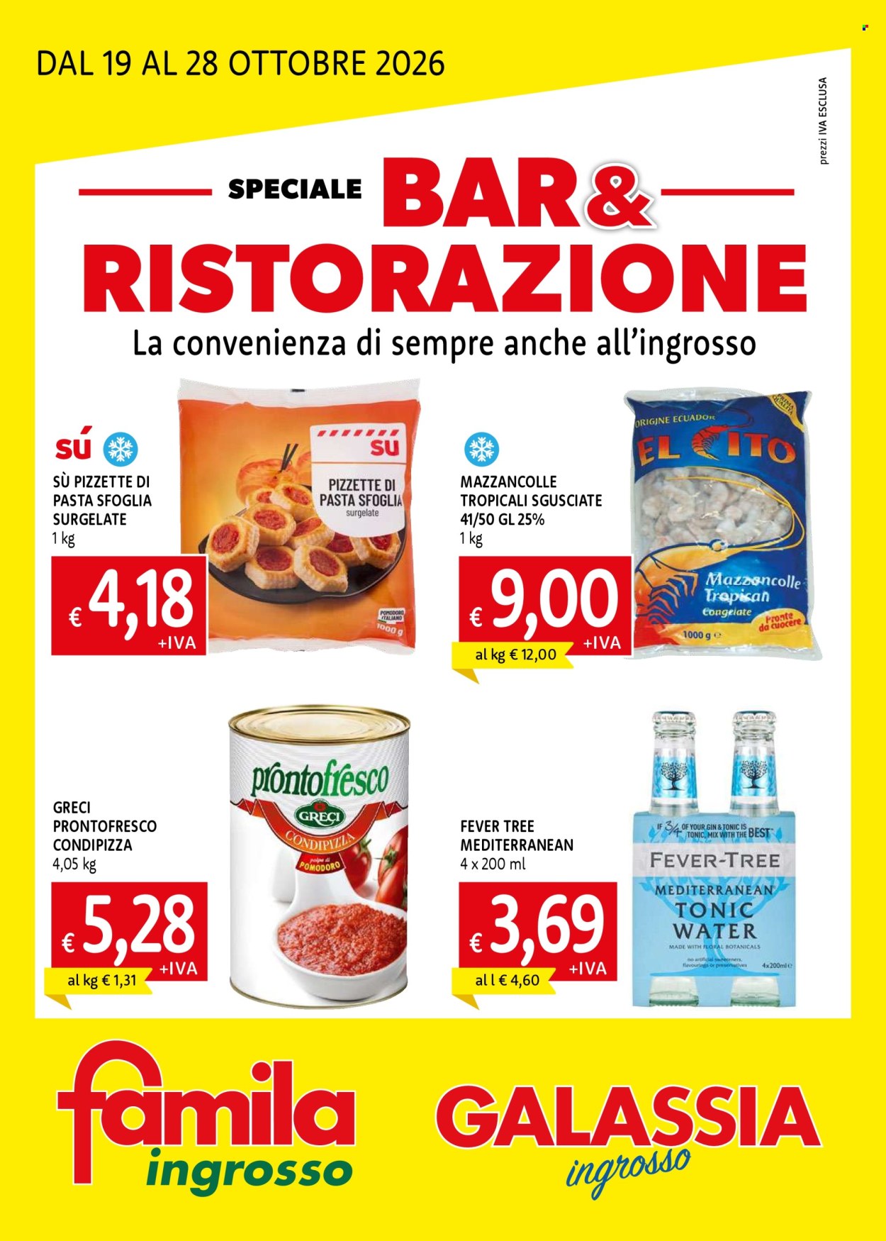 Volantino Famila - 19/10/2026 - 28/10/2026. Pagina 1