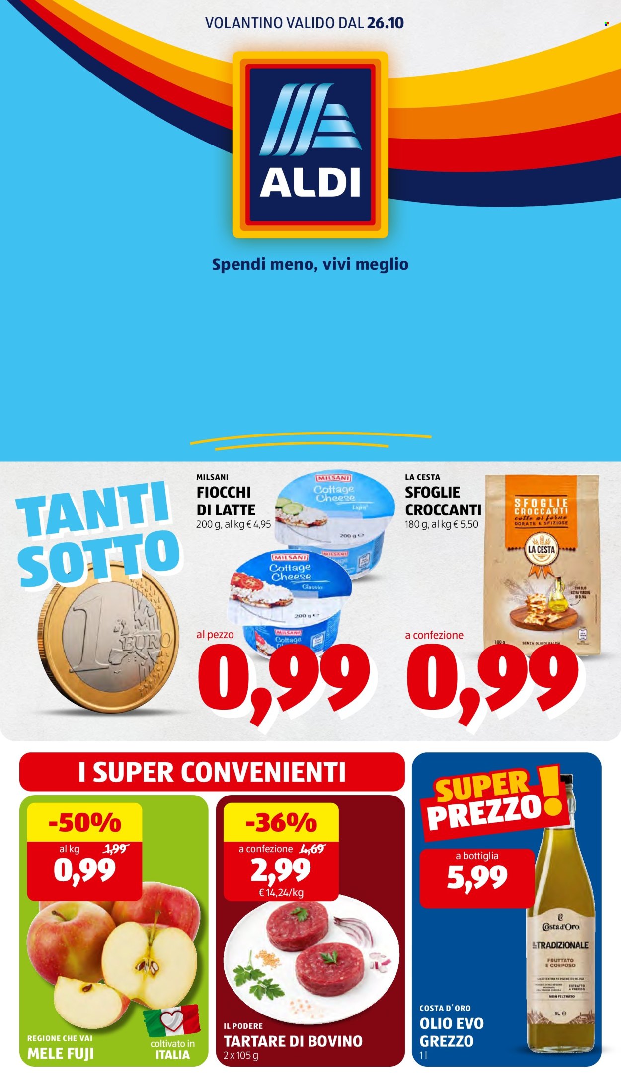 Volantino Aldi - 26/10/2026 - 1/11/2026. Pagina 1