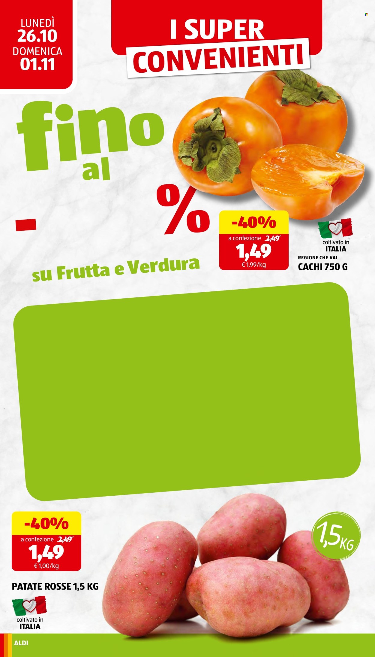 Volantino Aldi - 26/10/2026 - 1/11/2026. Pagina 4