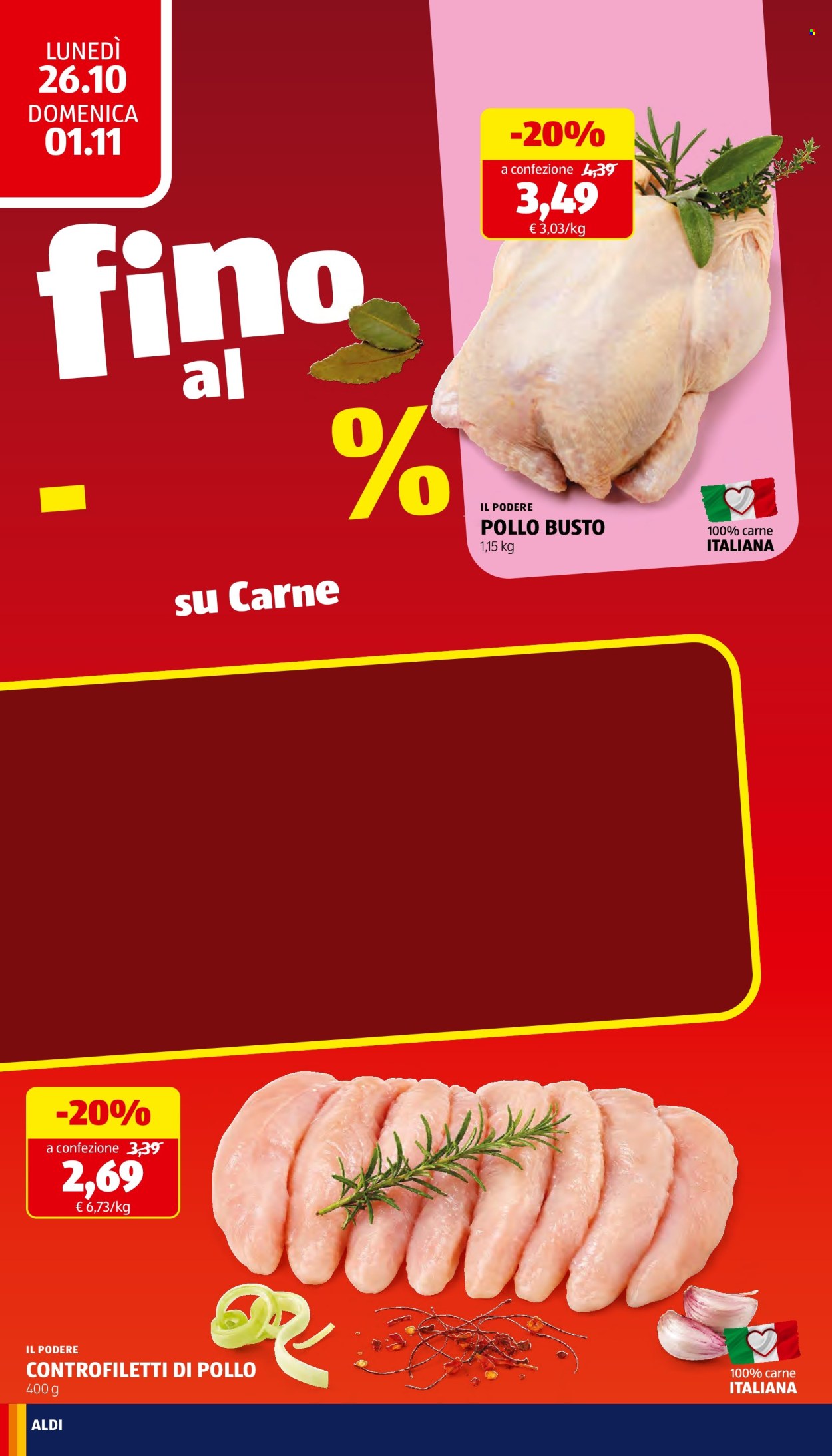 Volantino Aldi - 26/10/2026 - 1/11/2026. Pagina 6