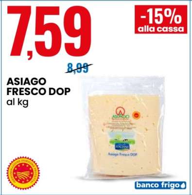 ASIAGO FRESCO DOP