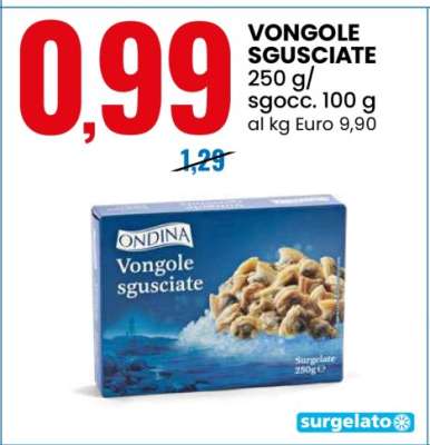 Vongole Sgusciate