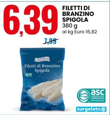 FILETTI DI BRANZINO SPIGOLA