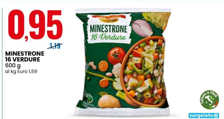 MINESTRONE 16 VERDURE