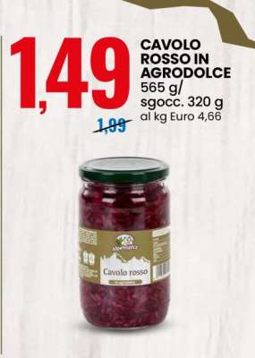 CAVOLO ROSSO IN AGRODOLCE