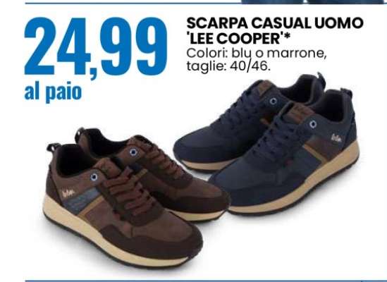 SCARPA CASUAL UOMO 'LEE COOPER'