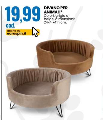 DIVANO PER ANIMALI
