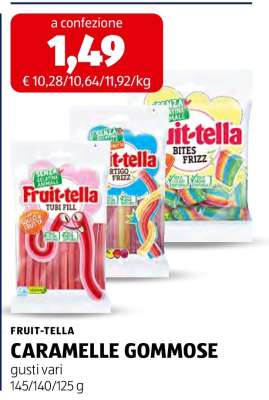 FRUIT-TELLA CARAMELLE GOMMOSE