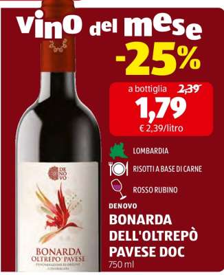 DENOVO BONARDA DELL'OLTREPÒ PAVESE DOC