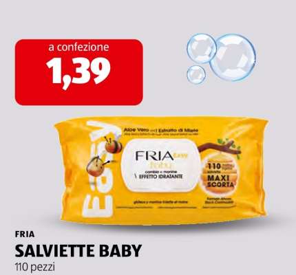 FRIA salviette baby