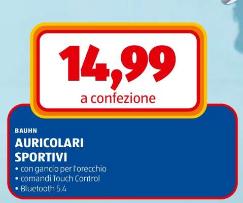BAUHN AURICOLARI SPORTIVI