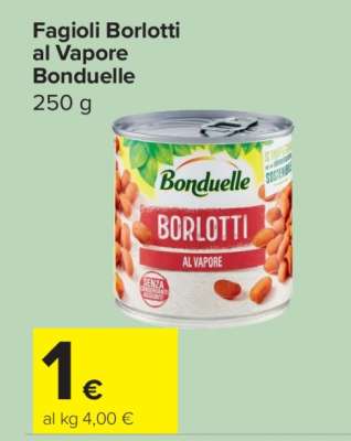 Fagioli Borlotti al Vapore Bonduelle