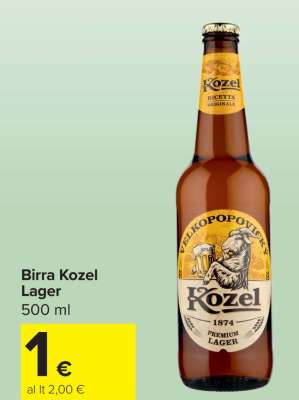 Birra Kozel Lager