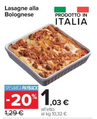 Lasagne alla Bolognese