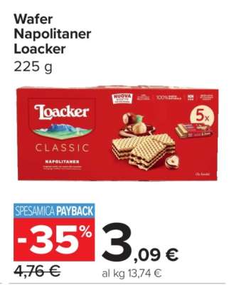 Wafer Napolitaner Loacker
