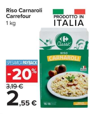 Riso Carnaroli Carrefour