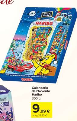 Calendario dell'Avvento Haribo