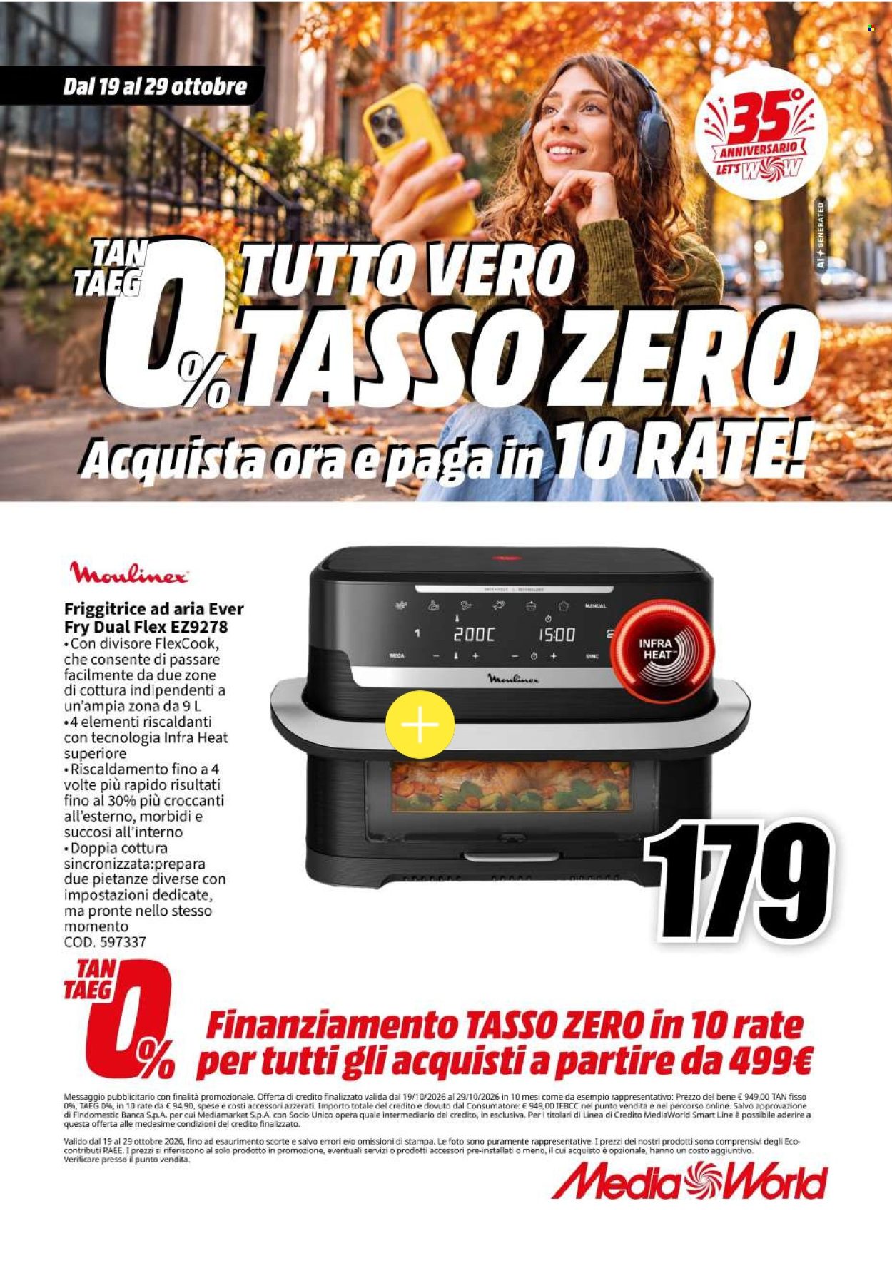 Volantino MediaWorld - 19/10/2026 - 29/10/2026. Pagina 74