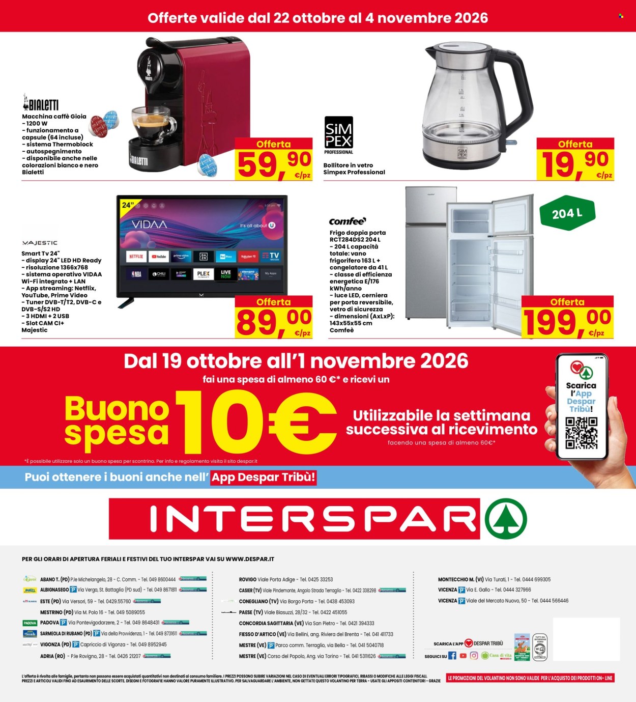 Volantino Interspar - 22/10/2026 - 4/11/2026. Pagina 32
