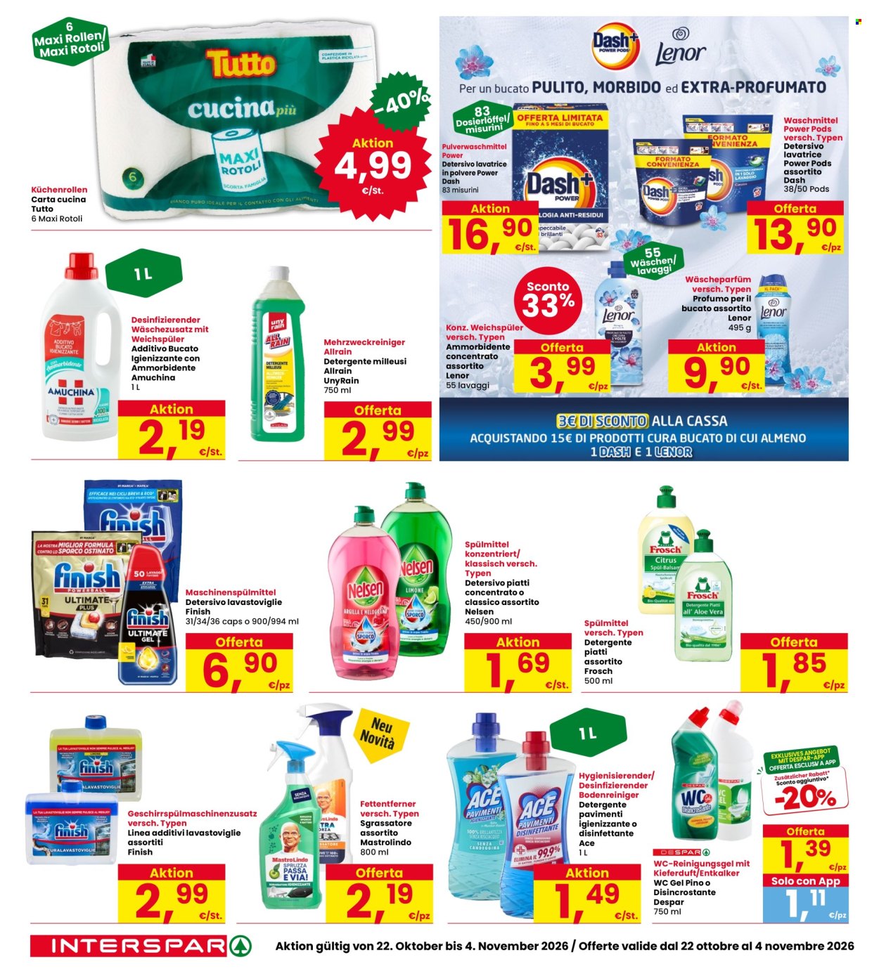 Volantino Interspar - 22/10/2026 - 4/11/2026. Pagina 26
