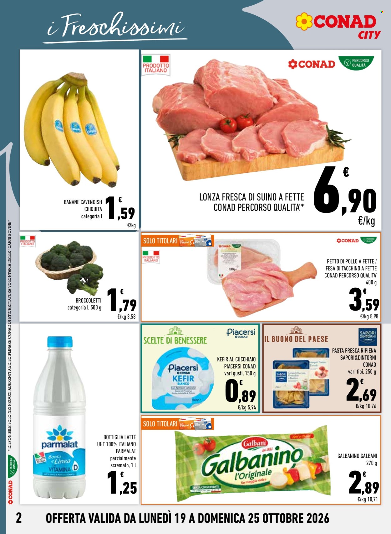 Volantino Conad City - 19/10/2026 - 25/10/2026. Pagina 2