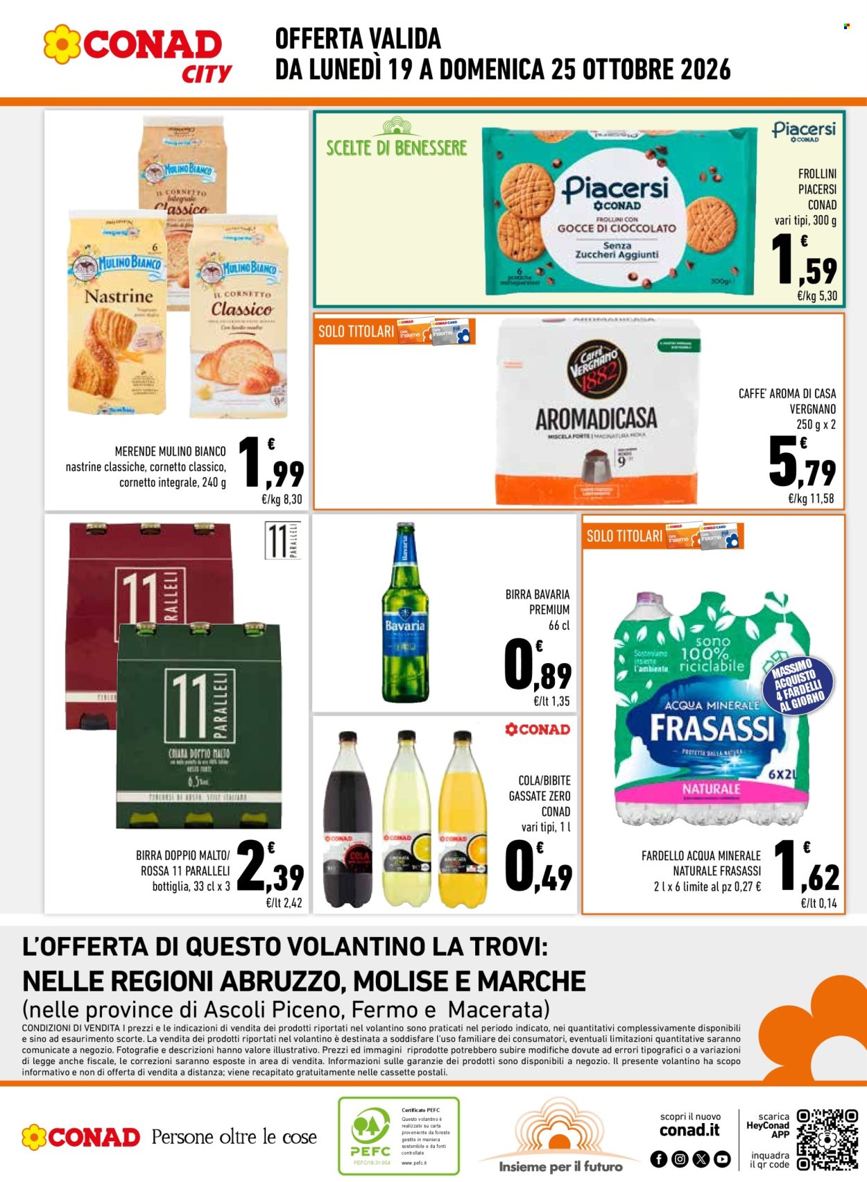 Volantino Conad City - 19/10/2026 - 25/10/2026. Pagina 4