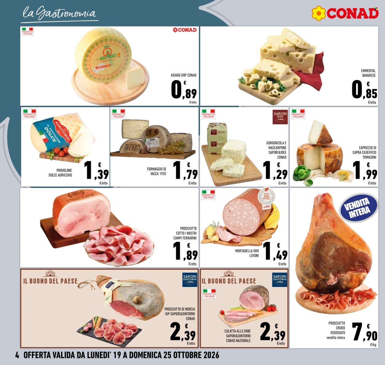 Volantino Conad - 19/10/2026 - 25/10/2026. Pagina 4