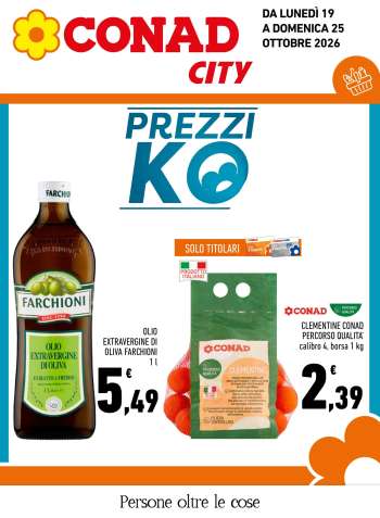 Volantino Conad - 19/10/2026 - 25/10/2026.