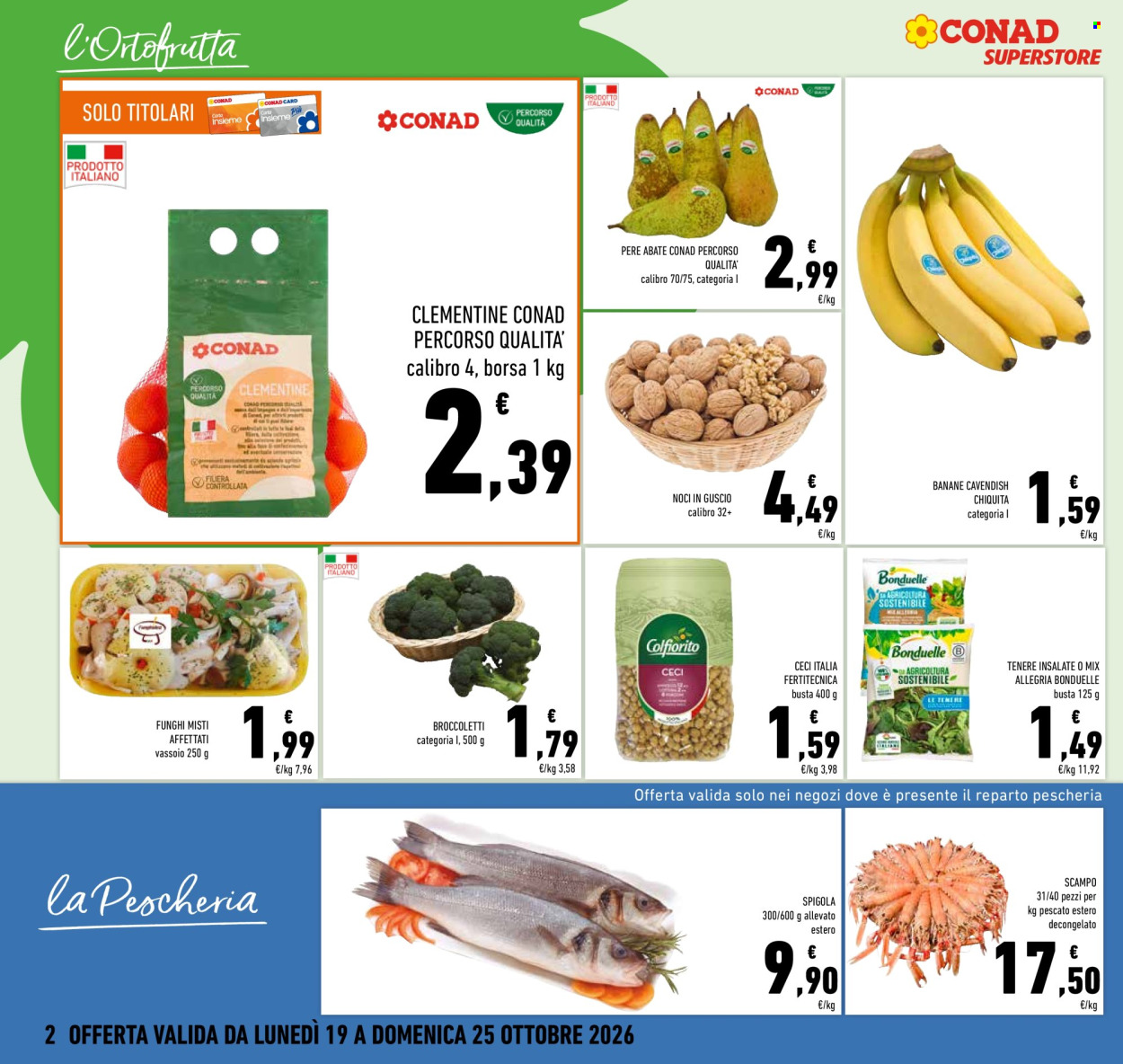Volantino Conad Superstore - 19/10/2026 - 25/10/2026. Pagina 2
