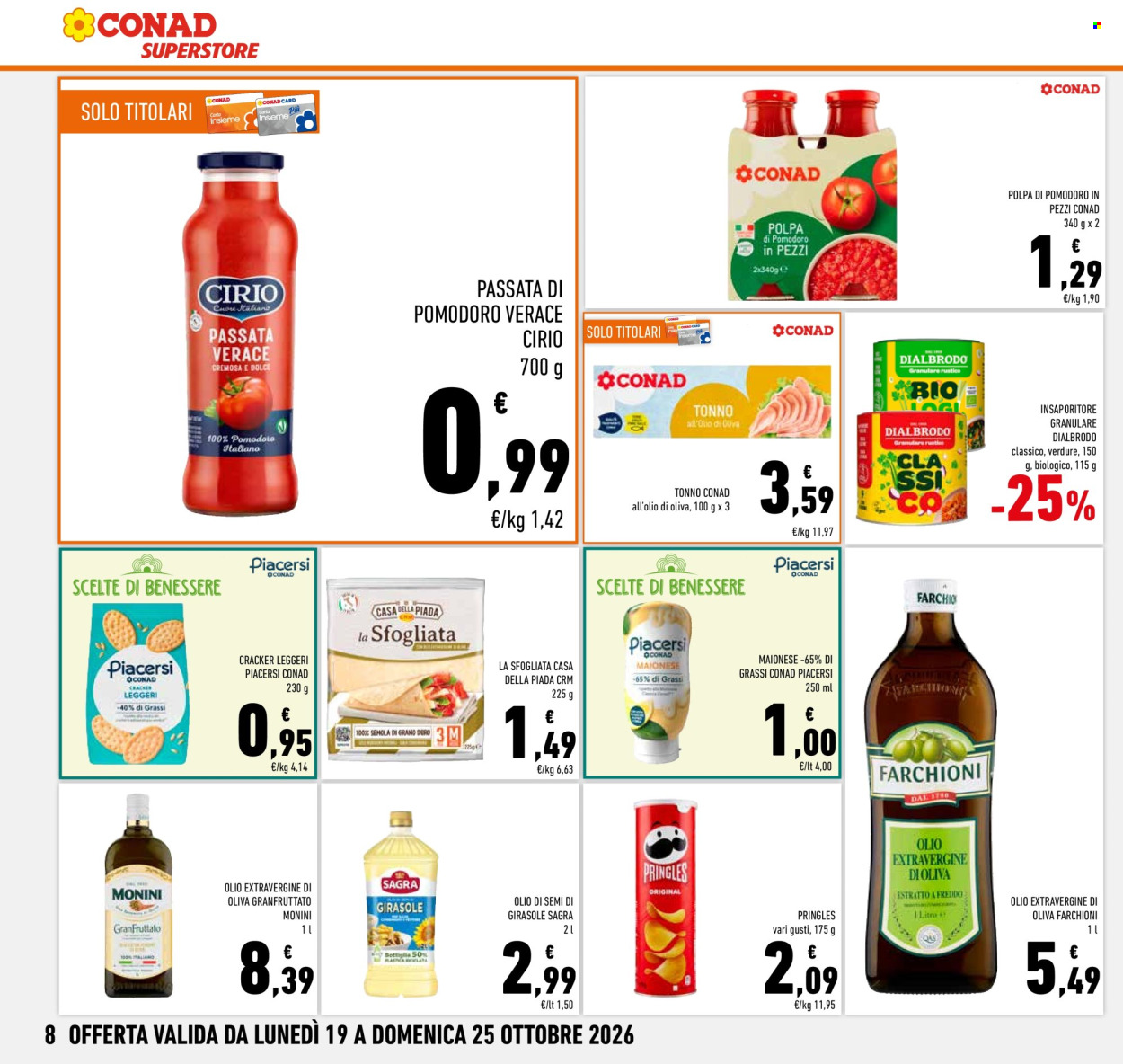 Volantino Conad Superstore - 19/10/2026 - 25/10/2026. Pagina 8