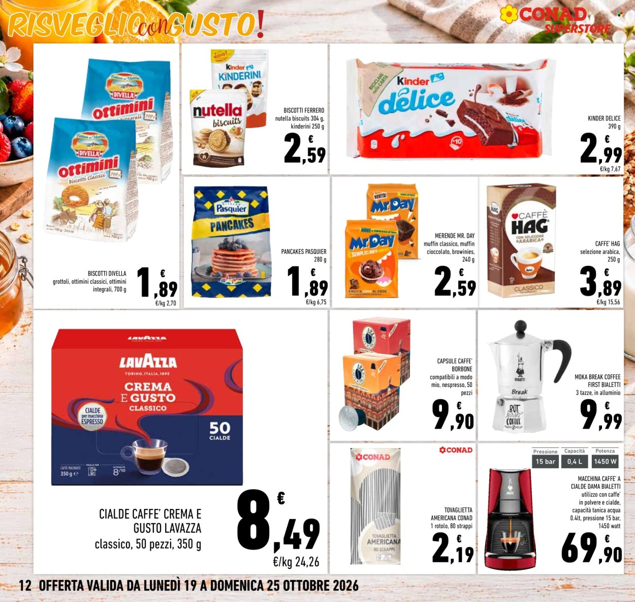 Volantino Conad Superstore - 19/10/2026 - 25/10/2026. Pagina 12
