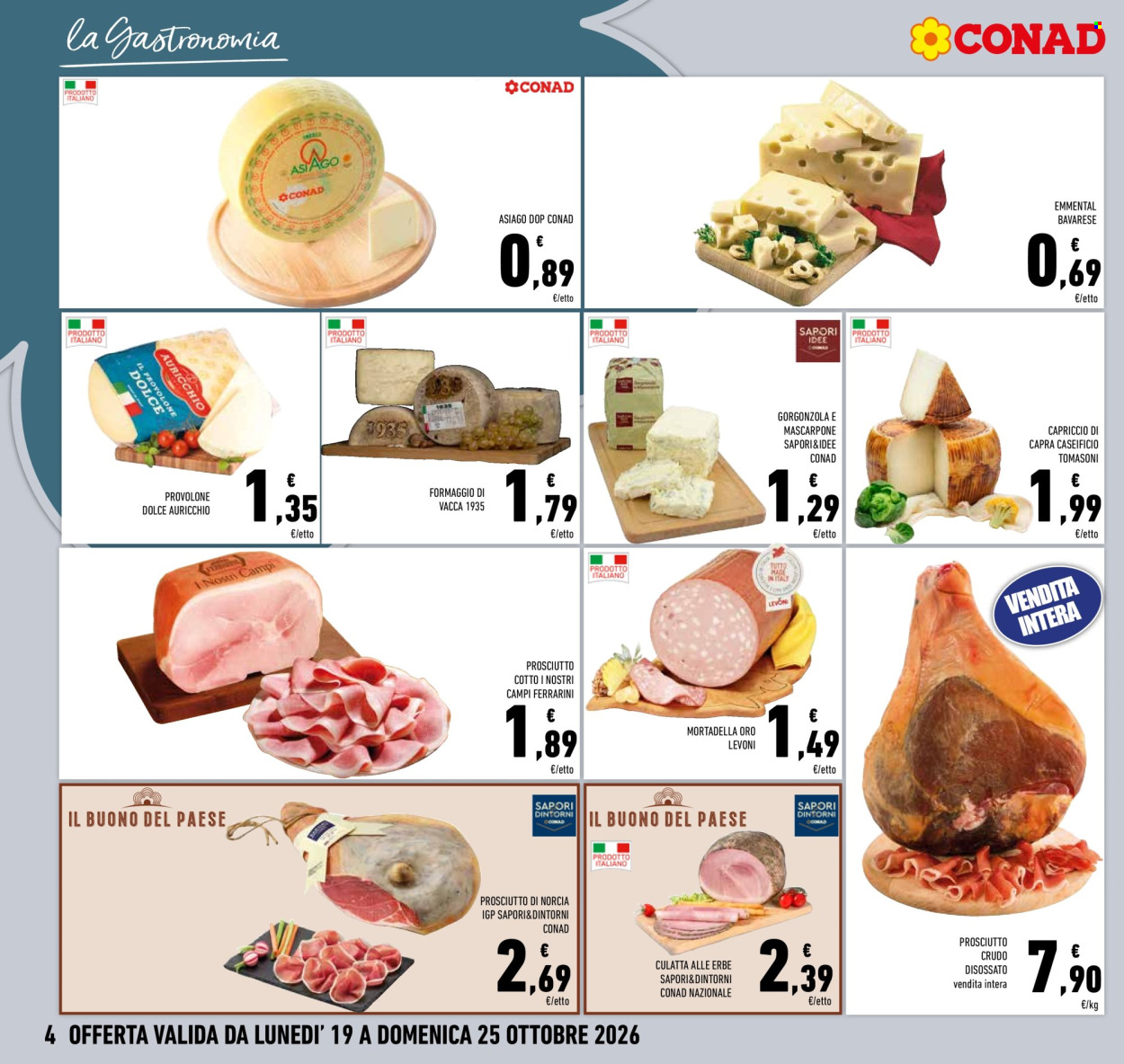 Volantino Conad - 19/10/2026 - 25/10/2026. Pagina 4