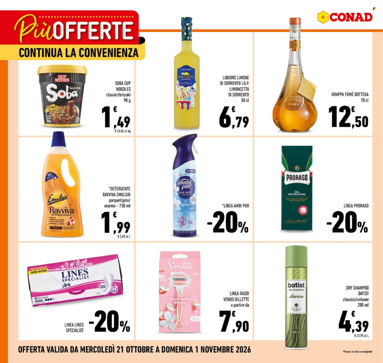Volantino Conad - 21/10/2026 - 1/11/2026. Pagina 2